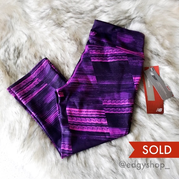 New Balance Pants - [New Balance] All Over Print Capri